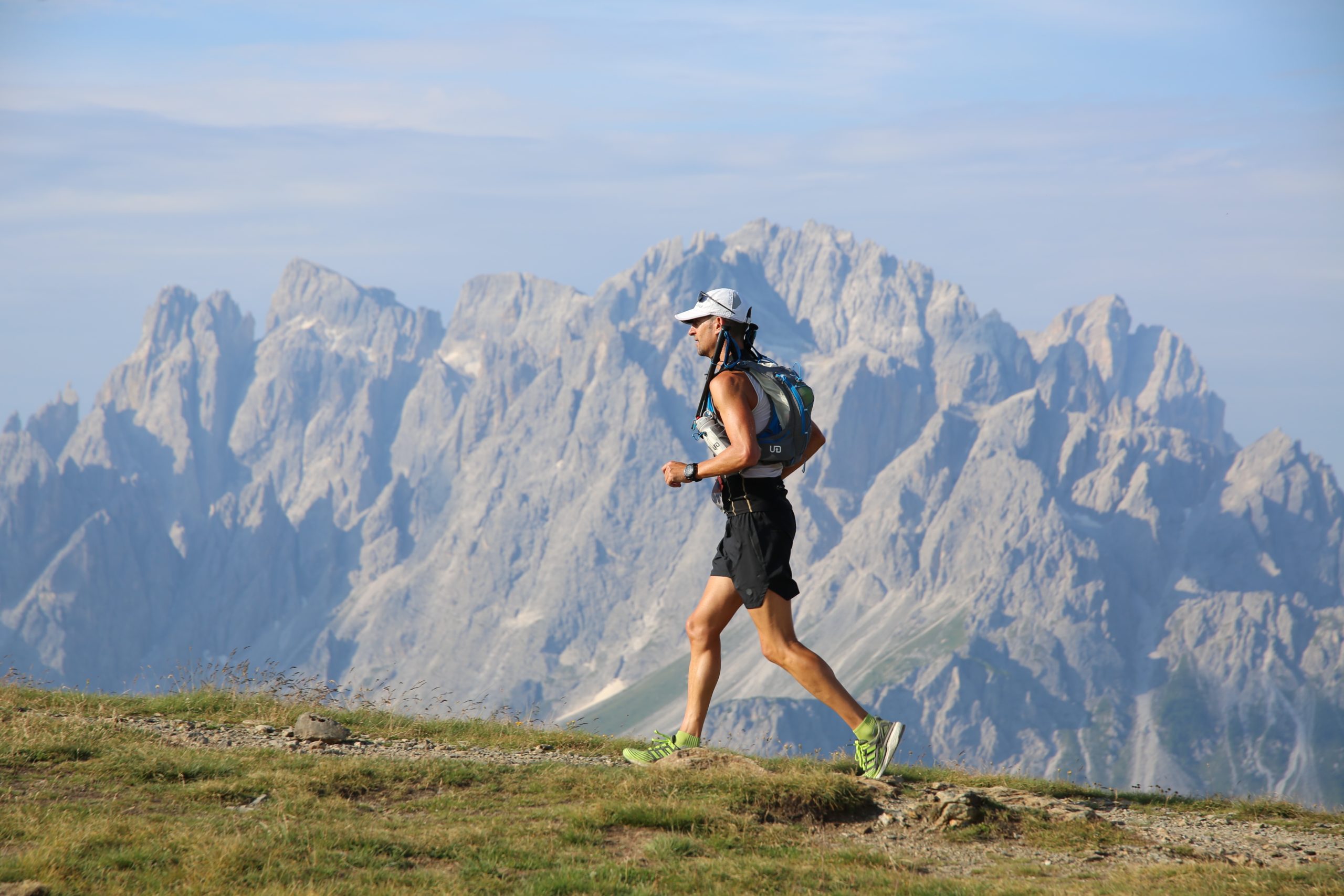 corridore della 177k mentre partecipa alla corsa