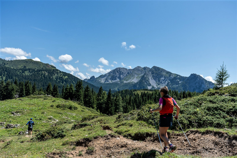 Atleti che partecipano alla Carnica Ultra Trail